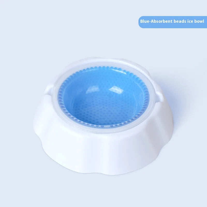 Summer Cat Cooling Pet Dog Bowl