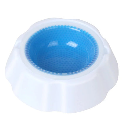 Summer Cat Cooling Pet Dog Bowl