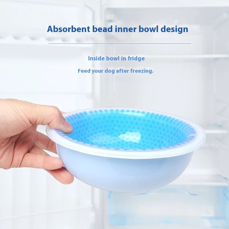 Summer Cat Cooling Pet Dog Bowl