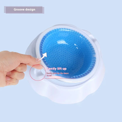 Summer Cat Cooling Pet Dog Bowl